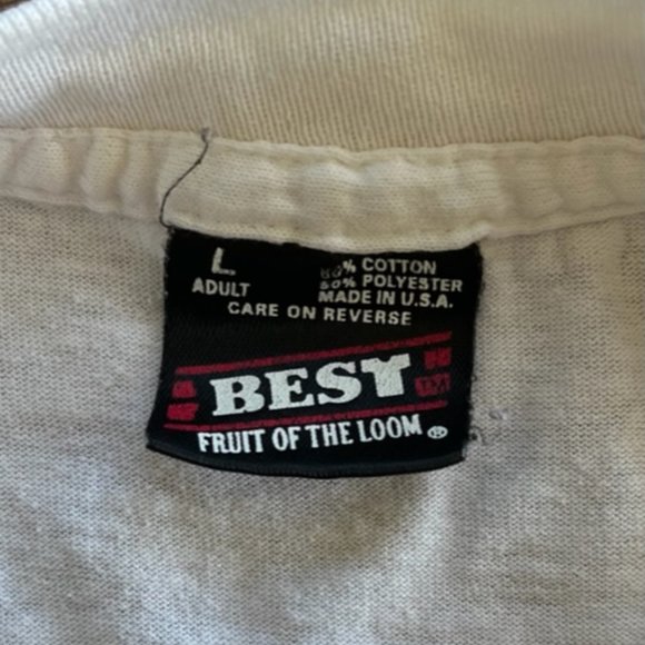 Vintage‎ 90s 80s Lindbergh Flyers Renaissance Mens Large Flight Pilot T-Shirt - Picture 4 of 5